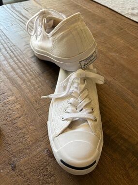 Jack Purcell converse white low top sneakers